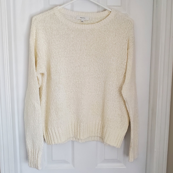 Talula EUC Cream Loose Knit Crewneck Sweat… - Picture 4 of 7
